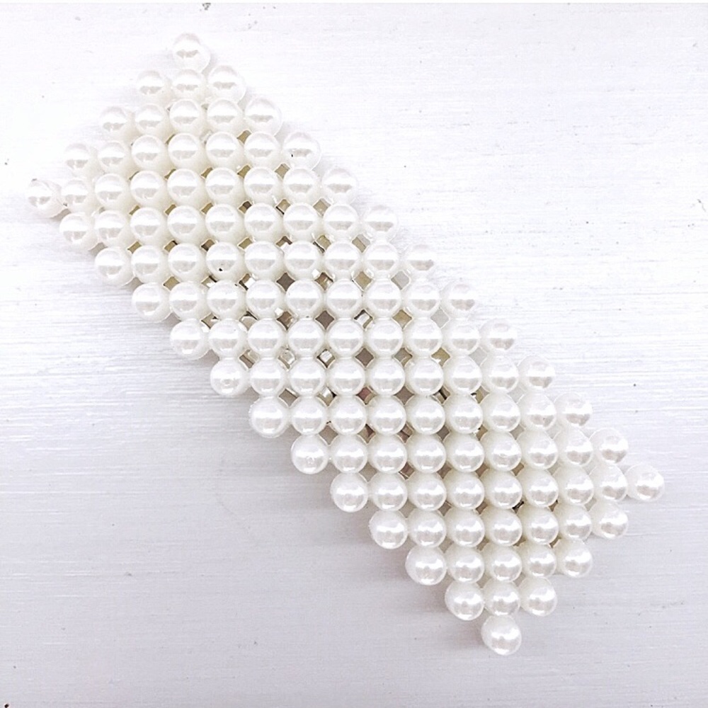 🔴5/$15⚠️𝗖𝗟𝗘𝗔𝗥𝗔𝗡𝗖𝗘⚠️Pearl Hair Clip NEW - Picture 4 of 9